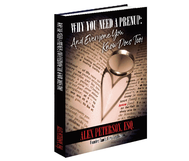 Why You Need A Prenup 3D Book 